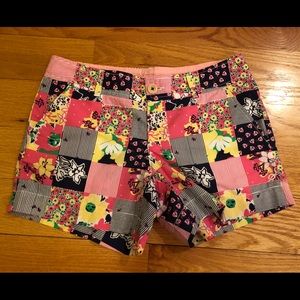 Lilly Pulitzer 5” Kelly patchwork shorts